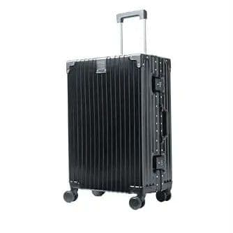 【16日まで値下げ！】スーツケースМ/黒/新品/ブラック/軽量/旅行