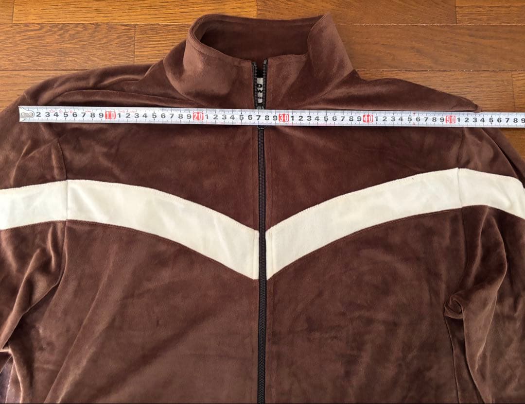 スケートボード hardieshardware Velour zip up set up L