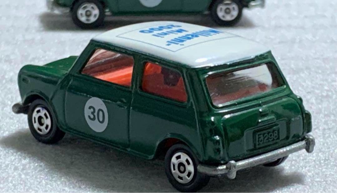 トミカ ミニクーパー millenni-mini 2000 ブルー