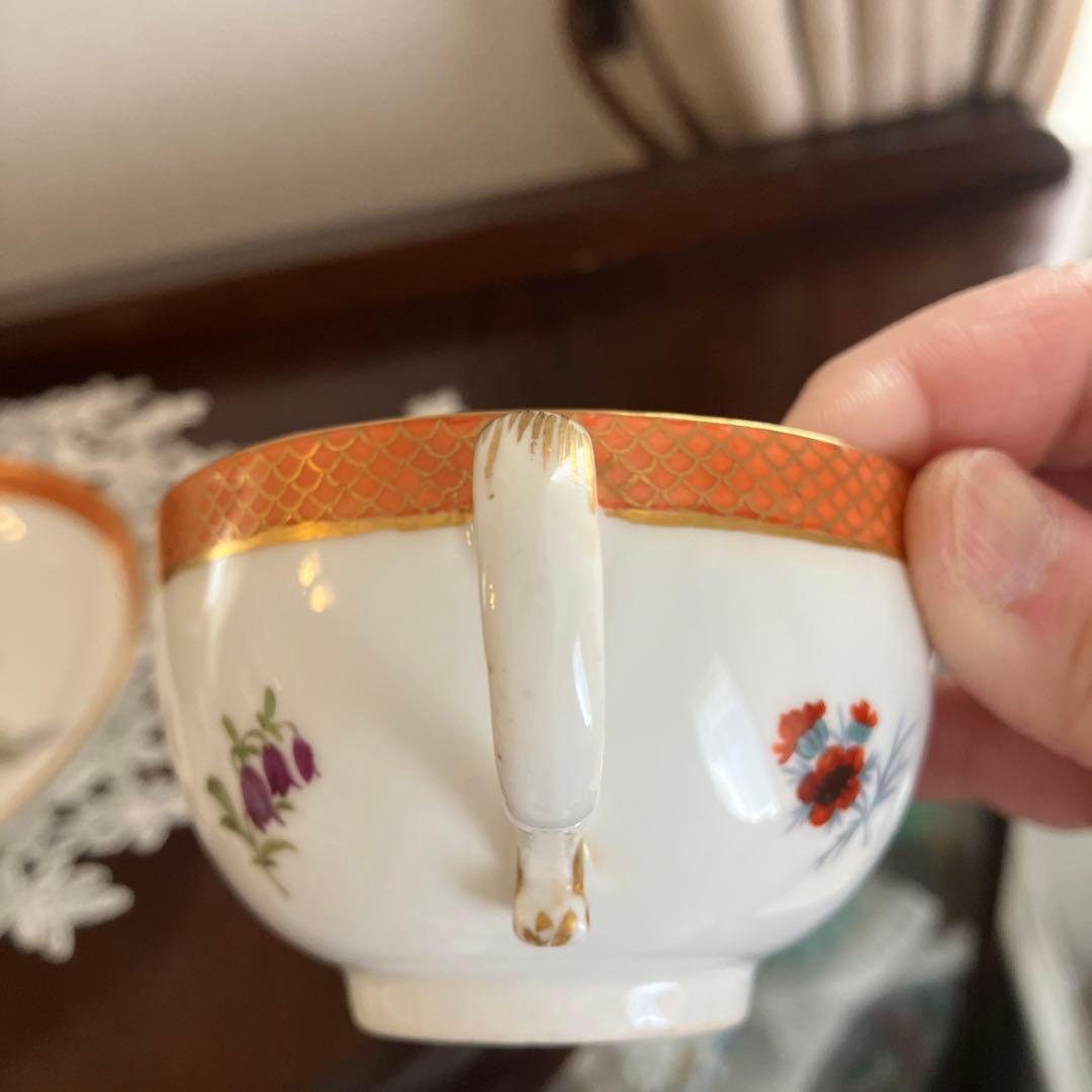 アンティークマイセン マルコリーニ期　ミニアチュールのCS