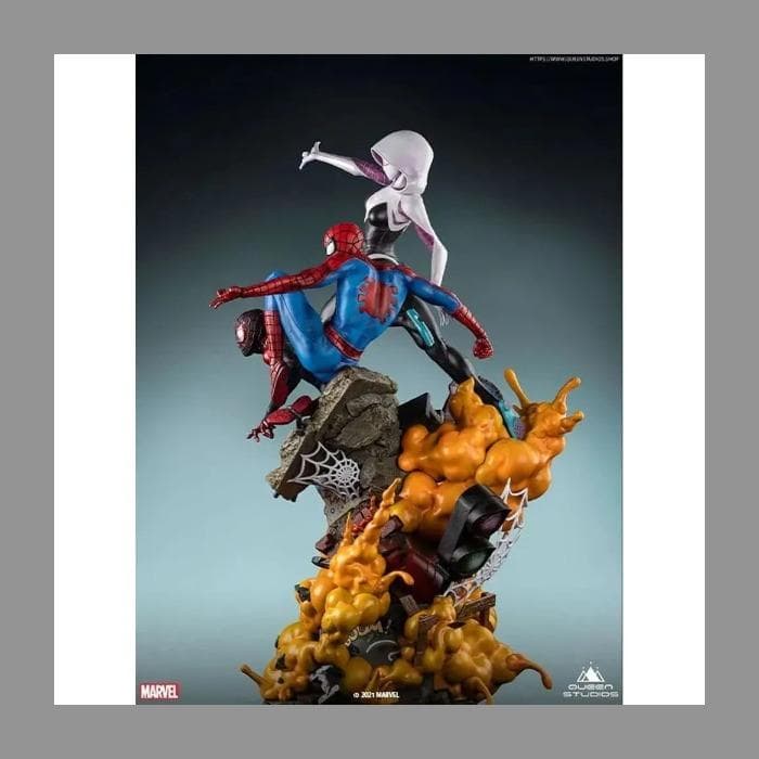 The Amazing Siper-manSpider-verse Trio