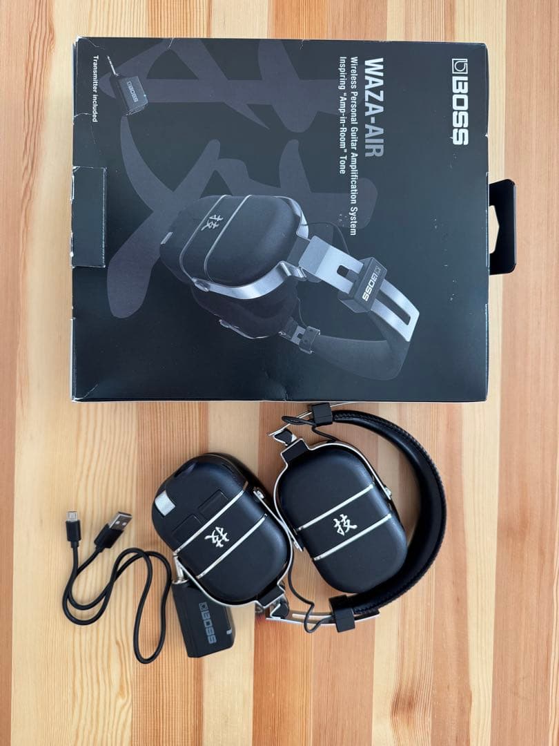 【難あり】BOSS- ワイヤレス ヘッドホン ギターアンプ WAZA-AIR