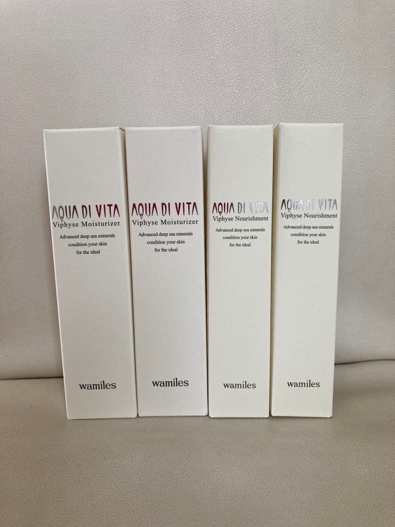 ワミレスヴィフィーセモイスチャーライザー×2 ナリッシュメント×2