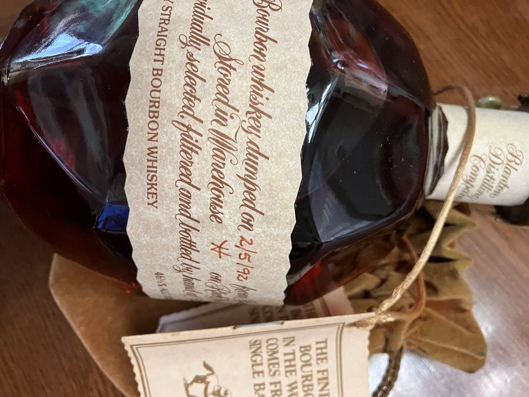 Blanton（ブラントン）【シングルバレル1992】