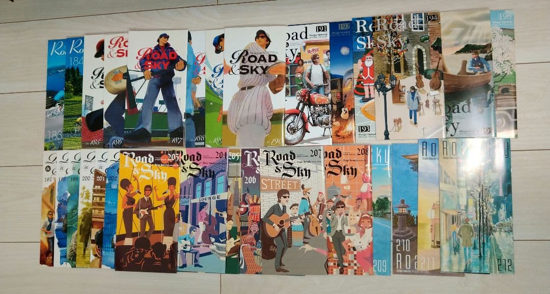 浜田省吾　会報　ファンクラブ　No.96〜No.248　最新号まで抜け無し