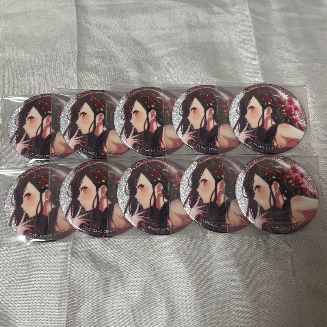 プロジェクトセカイ プロセカ 白石杏 20c グリッター缶バッジ グリ缶 10点