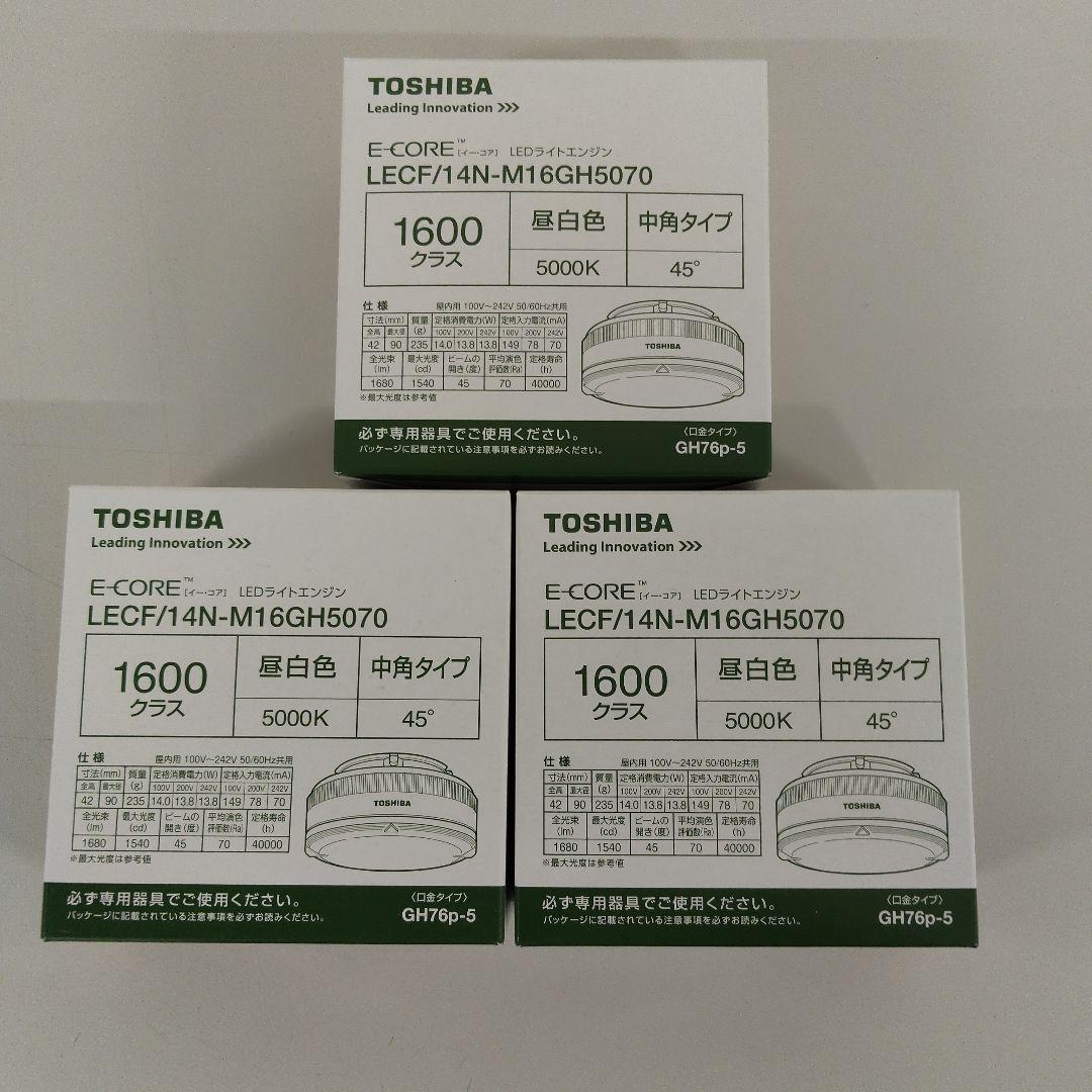 TOSHIBA LED電球 LECF14N-M16GH5070 1600クラス