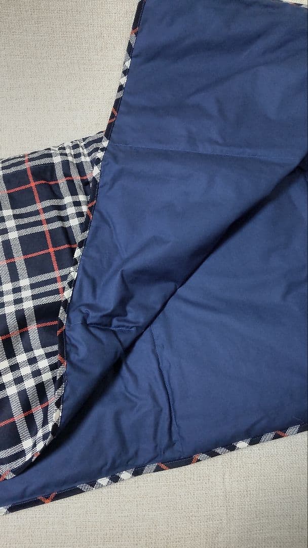 バーバリー　羽毛ひざ掛け　肩当て