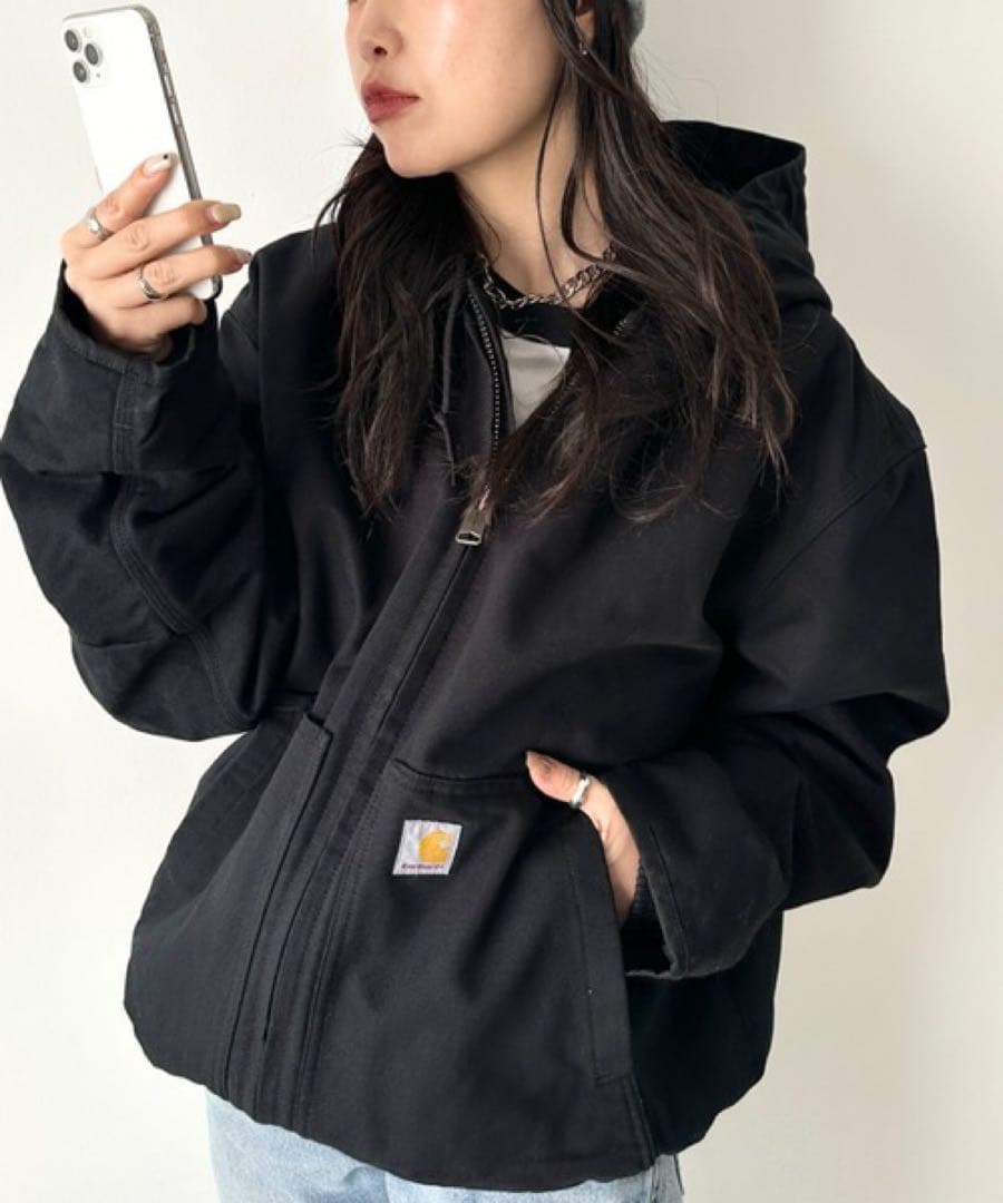 Carhartt J130-M ブラック ジャケット M