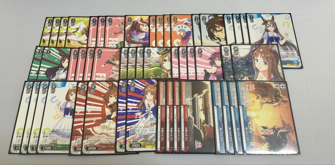 ヴァイスシュヴァルツ　ウマ娘　デッキ　ストブ扉