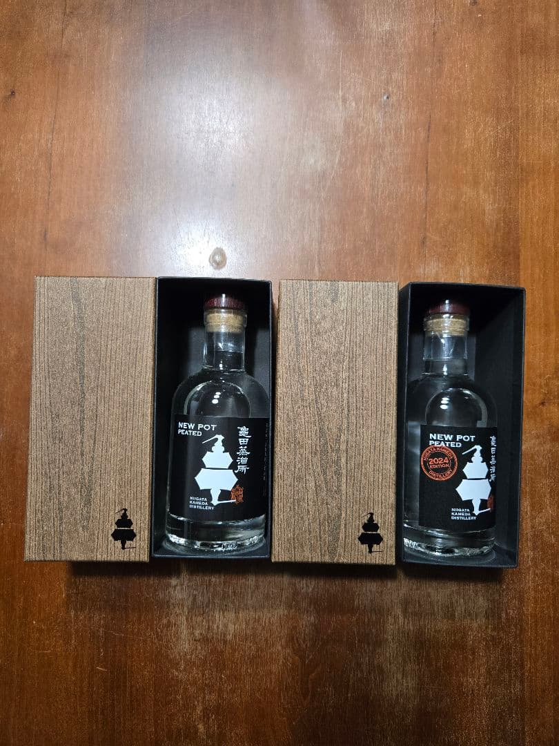 【ギフトボックス付】新潟亀田蒸溜所「ニューポットPeated」2023 2024