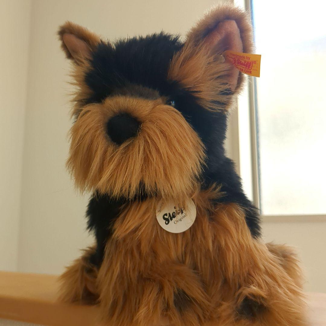 Steiff シュタイフ ヨークシャーテリア ヨーキー テリアぬいぐるみ 犬