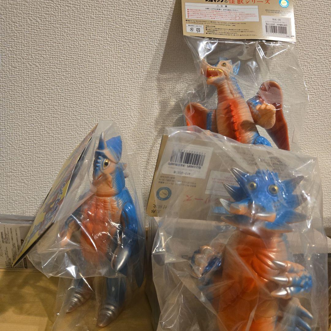 ブルマァク　怪獣 5体セット　カタログカラー
