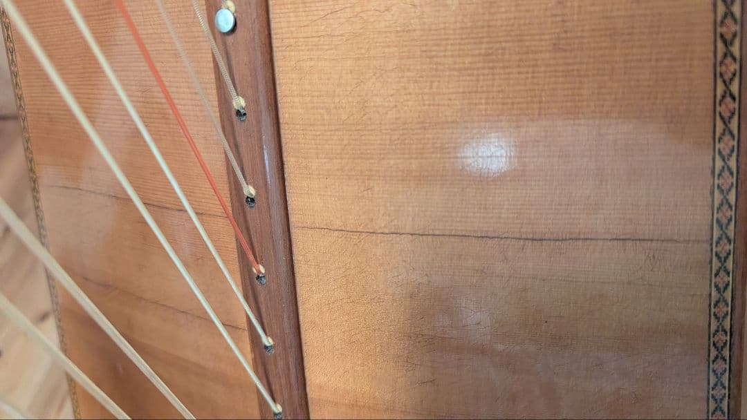 木製彫刻パラグアイ産アルパ