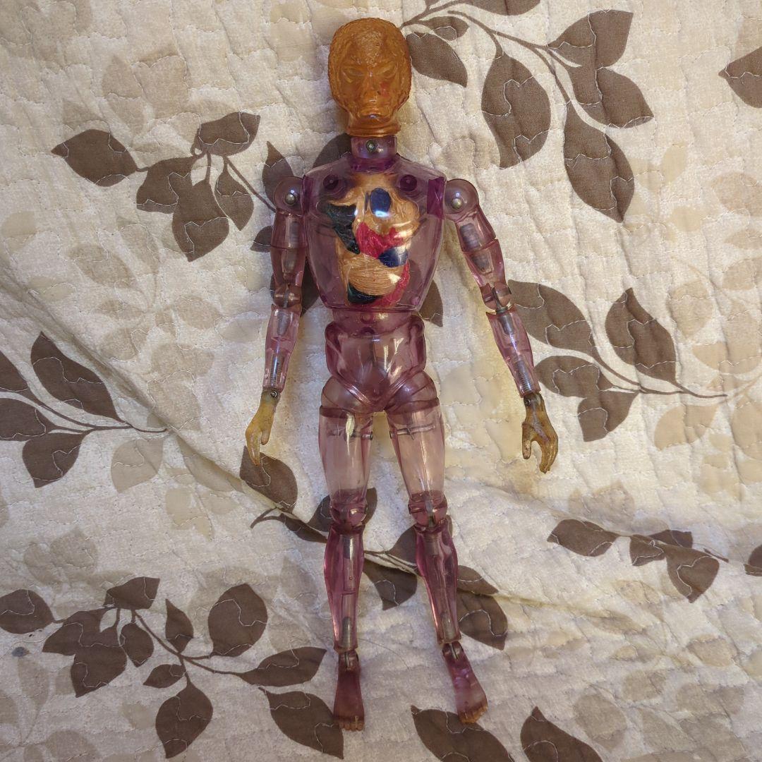 変身サイボーグ1号、キングワルダー1世 パープル 当時物