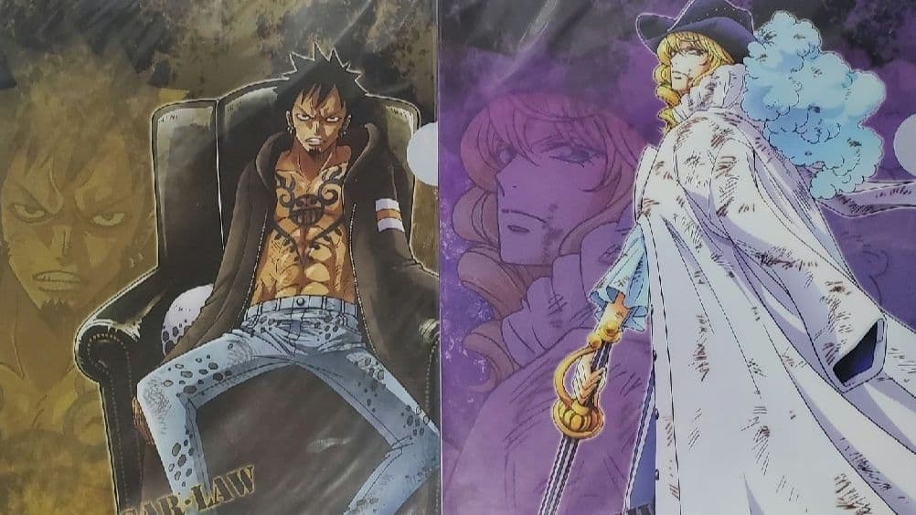 ONE PIECE トラファルガー・ロー キャベンディッシュクリアファイルセット