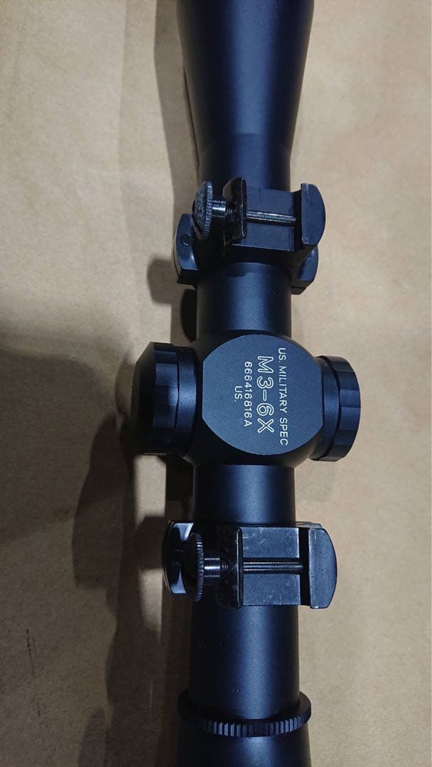 シェリフM3-6X ハリス　バイポッドetc.ライフルスコープ