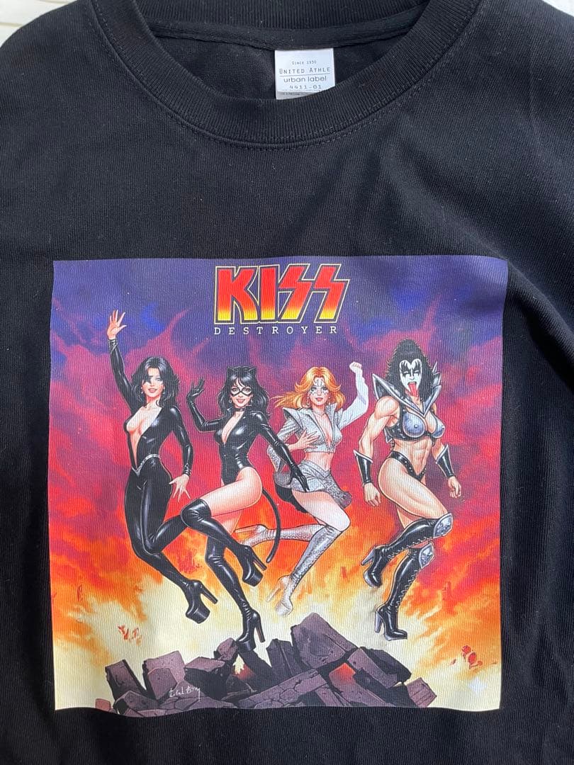 KISS★地獄の美女軍団❤︎DESTROYER ビッグTシャツ1点モノ