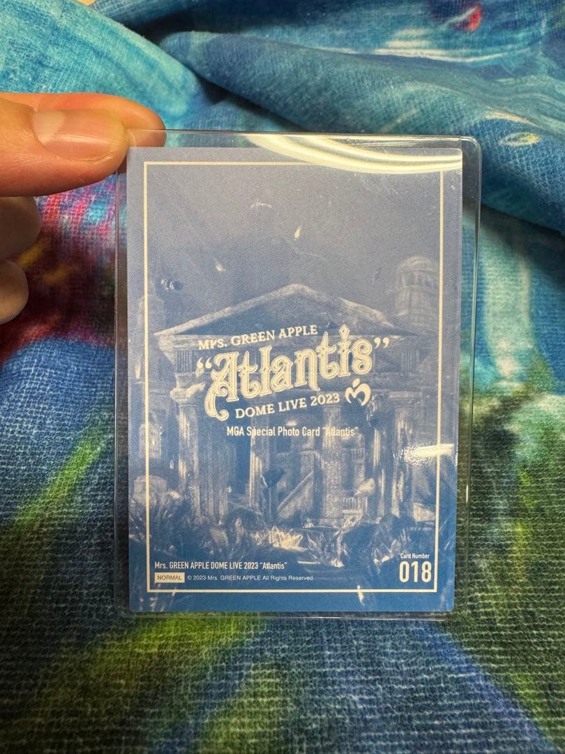 Mrs.GREEN APPLE 若井滉斗　直筆サイン