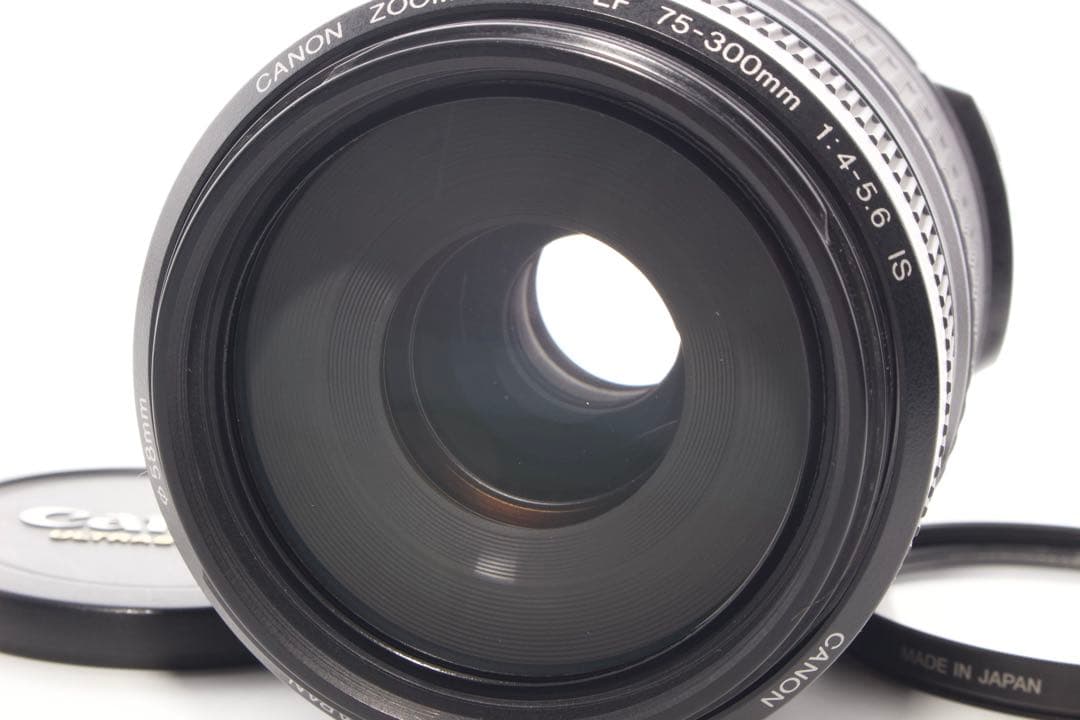 美品Canon EF 75-300mm F4-5.6 IS USM 手ぶれ補正