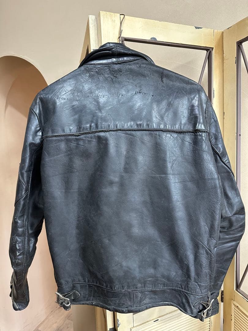 シングルライダースジャケット　パンク　ハードコア　ベルスタッフ　ロンジャン