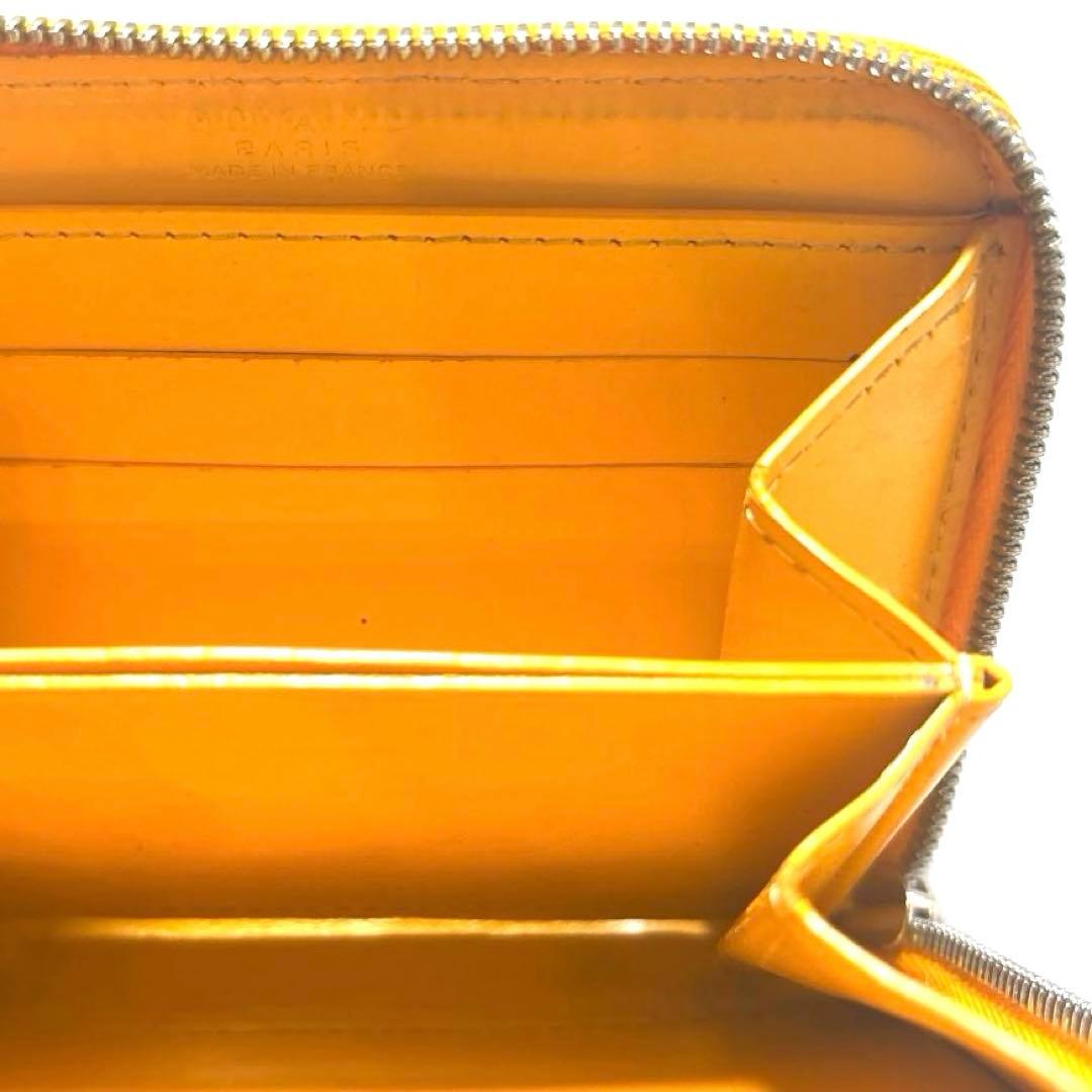 GOYAR ゴヤール　マティニョン PM ウォレット イエロー