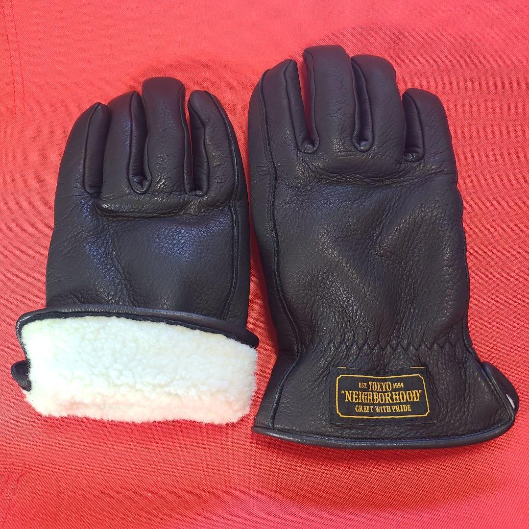 NEIGHBORHOOD サムズ 美ネイバーフッド 手袋 L challenge