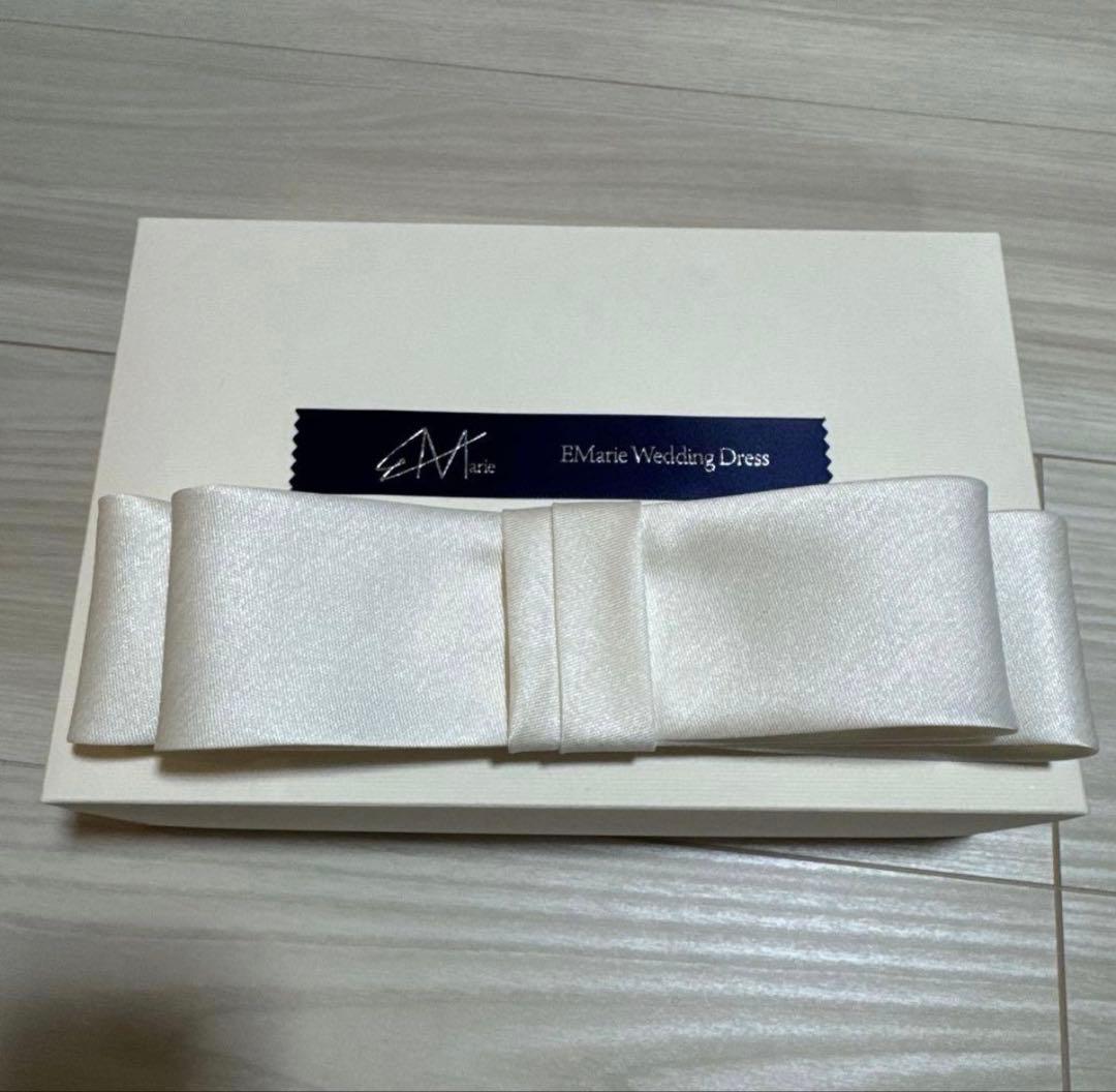 【美品】リボンボンネ/エマリーエ/