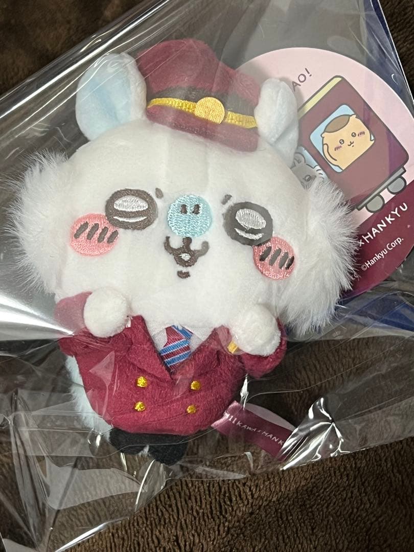 ちいかわ 阪急電車なマスコット モモンガ ぬいぐるみ