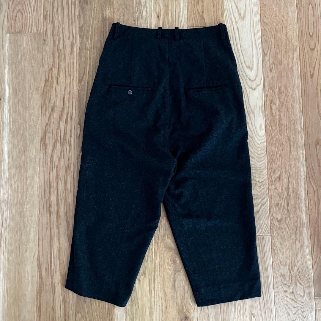 rdv o globe ランデヴーオーグローブ ウール サルエル　パンツ　グレー