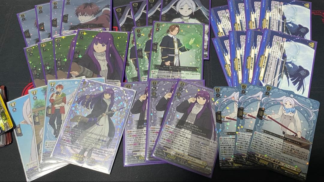 d*7様 ヴァンガード　武奏烈華 葬送のフリーレン EXS フェルン　デッキパー