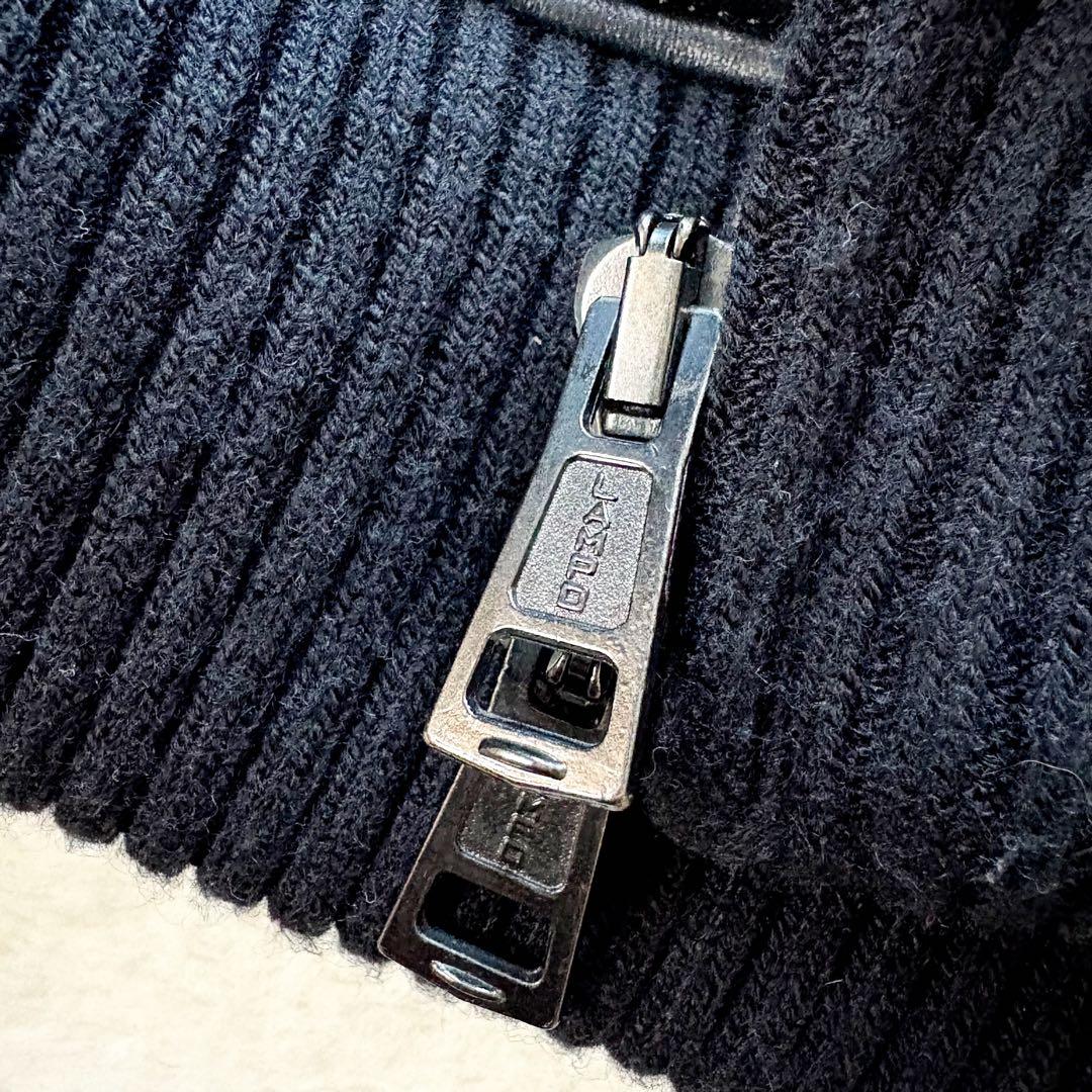 美品　AKM エーケイエム　レザージャケット　羊革　本革　カシミヤ 黒　M