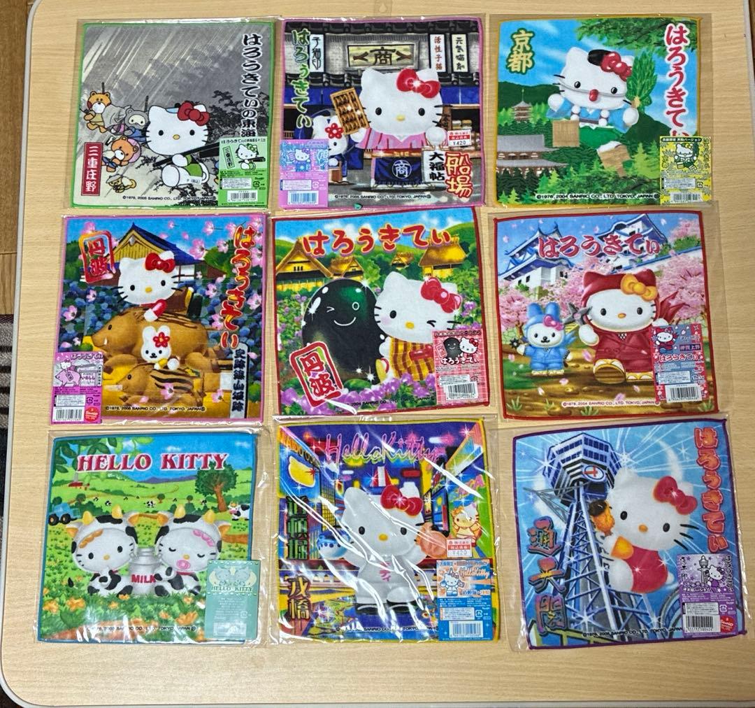 公*o様 ハローキティ　ご当地タオル127枚まとめ売り