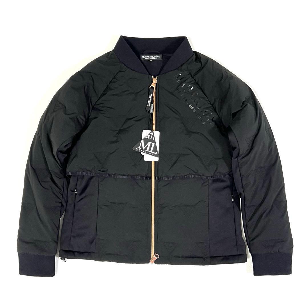 マークアンドロナ タグ付き ダウンジャケット アウター ゴルフ ブラック L