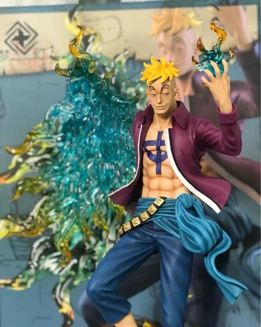 ワンピース 白ひげ海賊団 1番隊隊長 マルコ フィギュア 新品