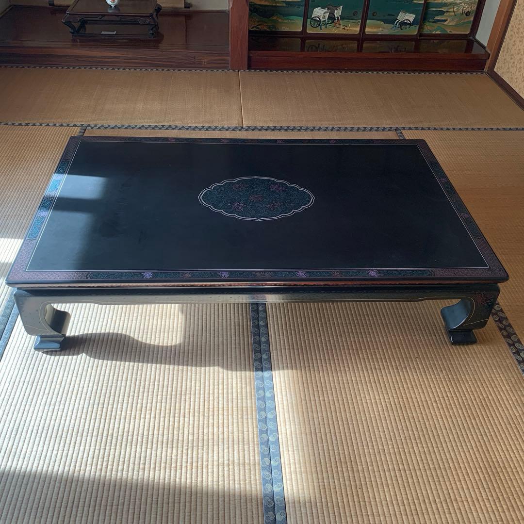 讃岐塗座卓　昭和レトロ