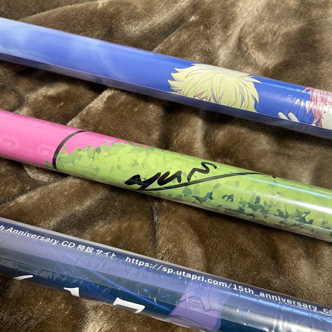 ひ*つ様 うたプリ wonderland 会場特典ポスター3本セット 直筆サイン