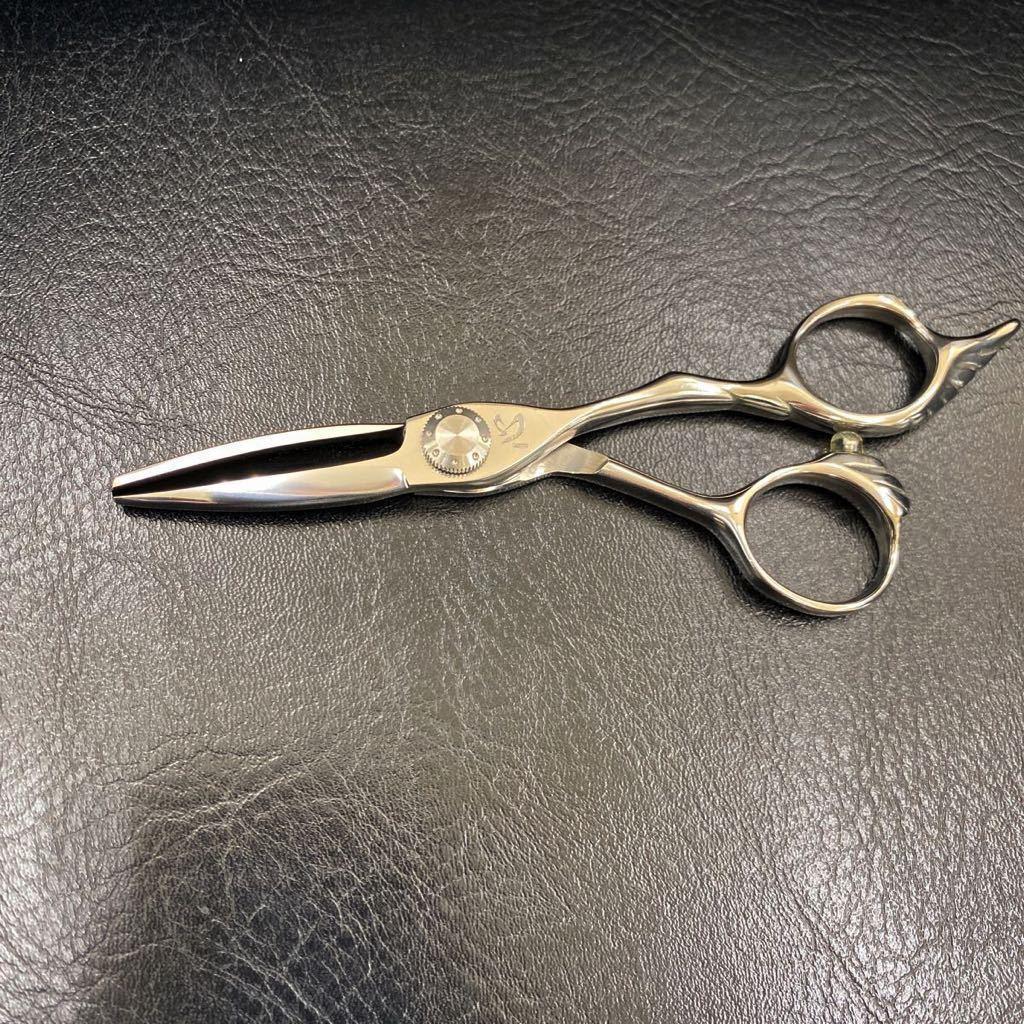 4,5インチシザー スライド ストローク ブラントカット美容師 理容師 シザー