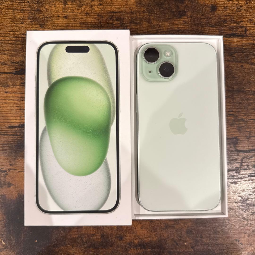 Apple iPhone 15 ミントグリーン 本体　256G