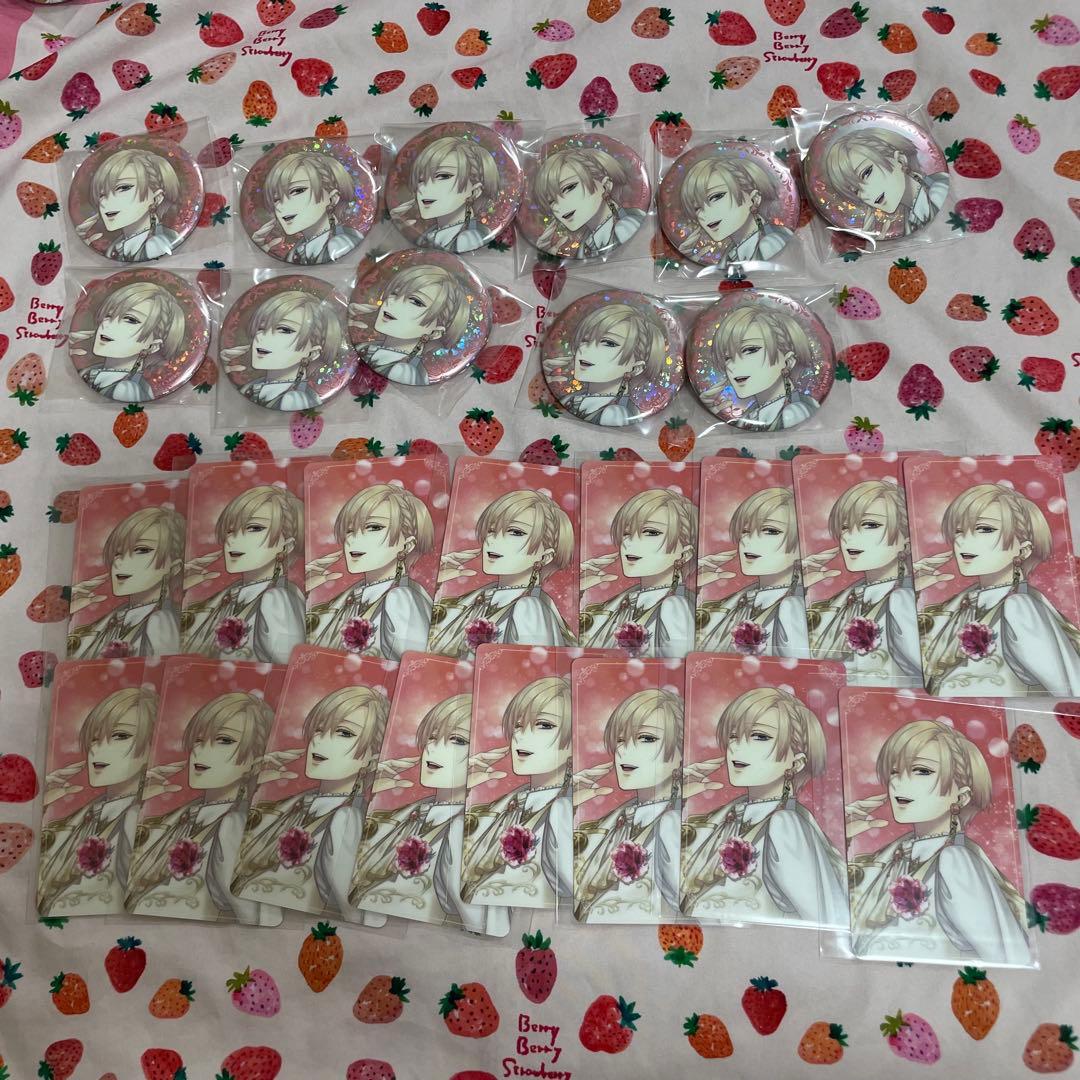 イケメン王子　イヴ　缶バッジ　カード