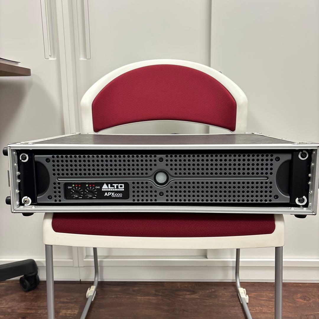 ひ*り様 ALTO ステレオ パワーアンプ 2チャンネル1000W 音響機器AP