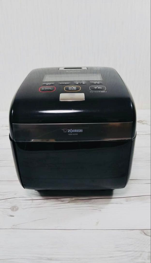 炊飯器・餅つき機 ZOJIRUSHI NW-KA18-BZ BLACK