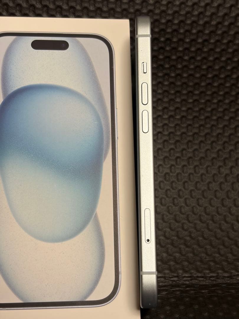 美品 最大容量86% Apple iPhone 15 ブルー 本体 128GB