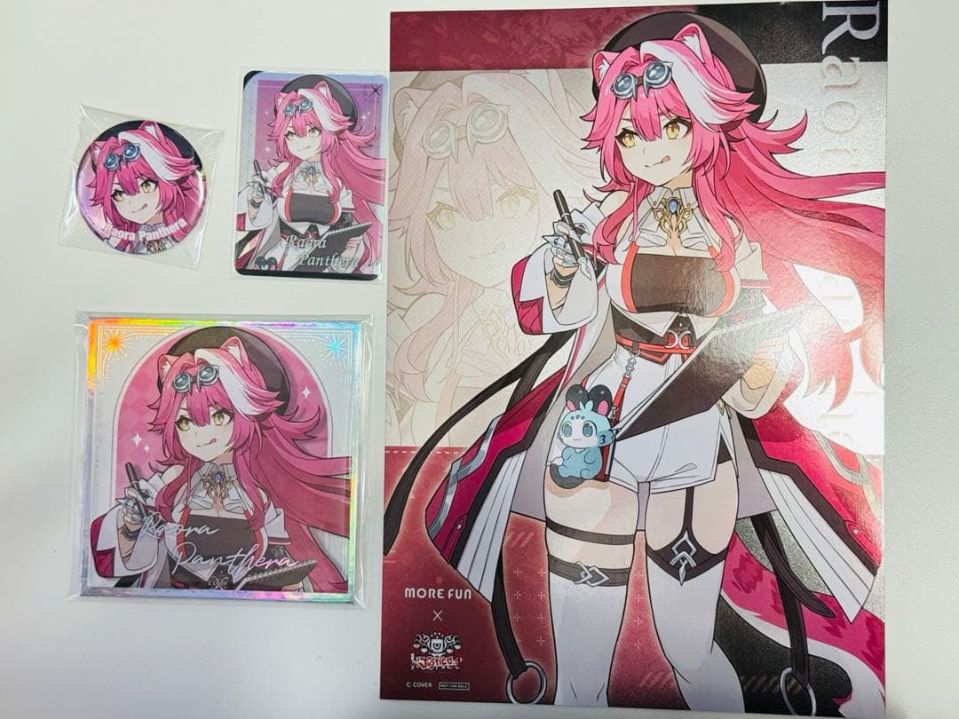 ラオーラ・パンテーラ ホロライブ 台湾限定 萌番 コラボカフェ　グッズセット