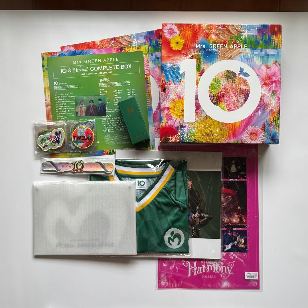 Mrs. GREEN APPLE 10 セット
