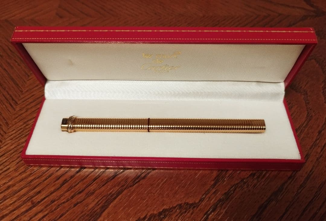 カルティエ　万年筆　Cartier Les Must ゴールド