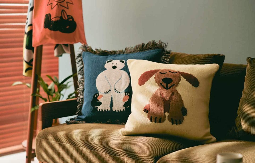 unico × Daisuke Kondo クッションカバー シロクマ新品未使用