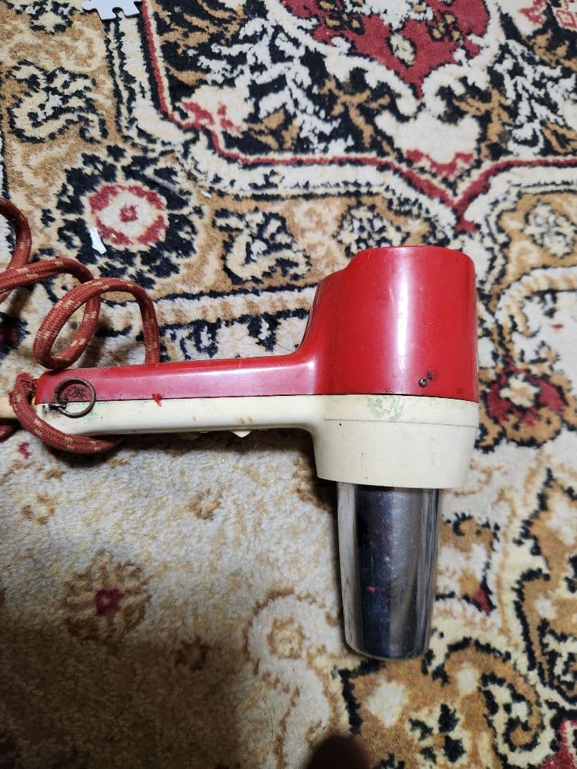 レア品MITSUBISHI ELECTRIC ヘアドライヤー 昭和レトロ