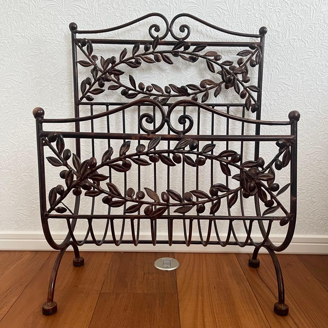 アイアン製 葉 オリーブ