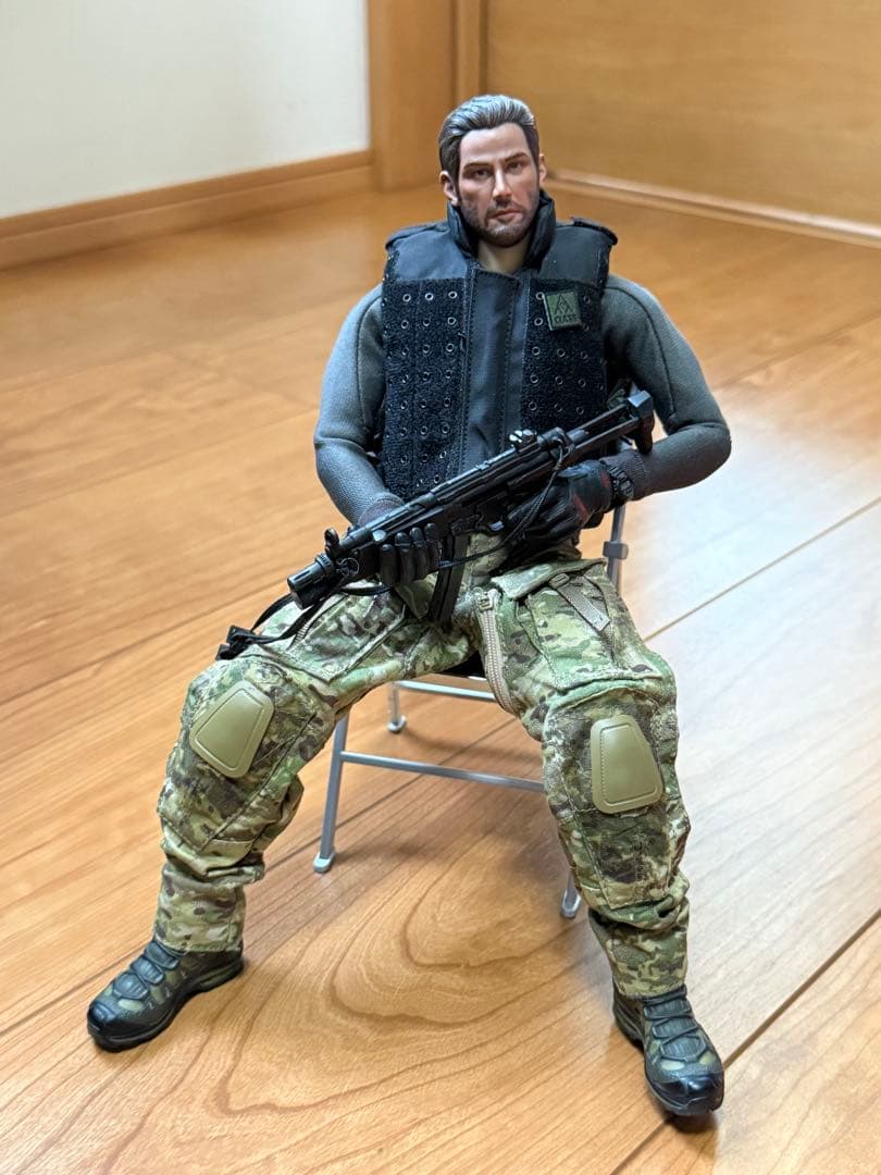 1/6 ホットトイズ 系 キアヌ・リーブス 似 カスタム オマケ付